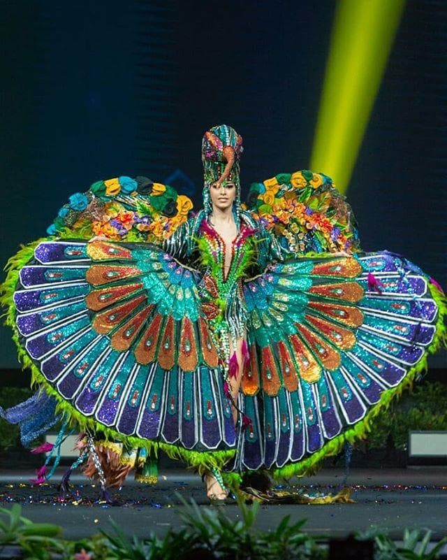 Virginia Limongi Silva Miss Universe Ecuador 2018, Miss Universe 2018 Contestant at National Costume Competition (Photo Courtesy: Miss Universe/Candidate FaceBook/ Instagram)