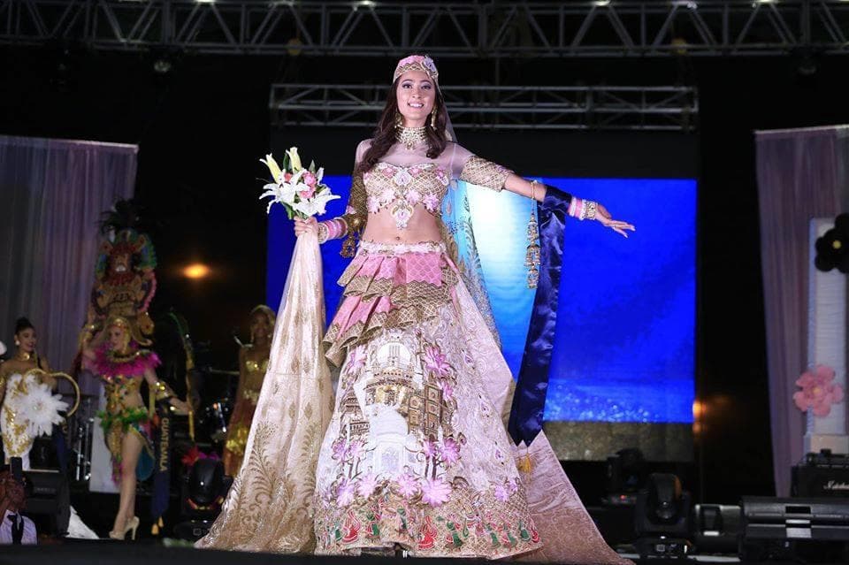 Sana Dua Miss United Continents India 2017 - Finalist for Miss United Continents 2017 in national costume (Photo Credit: Miss United Continents Official)