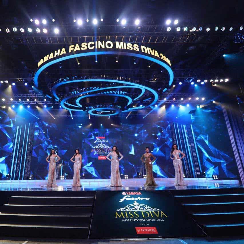 Miss Diva 2018 Top 5 Finalists (Photo Credits: Miss Diva Official FaceBook)