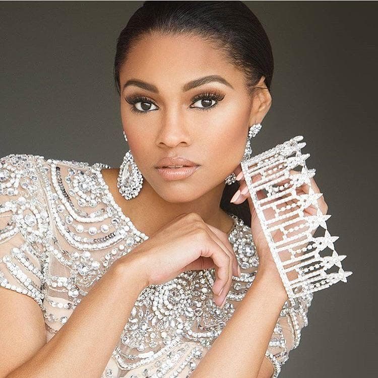 Emanii Davis - Miss World America 2017 Finalist (Photo Courtesy: Official Facebook)