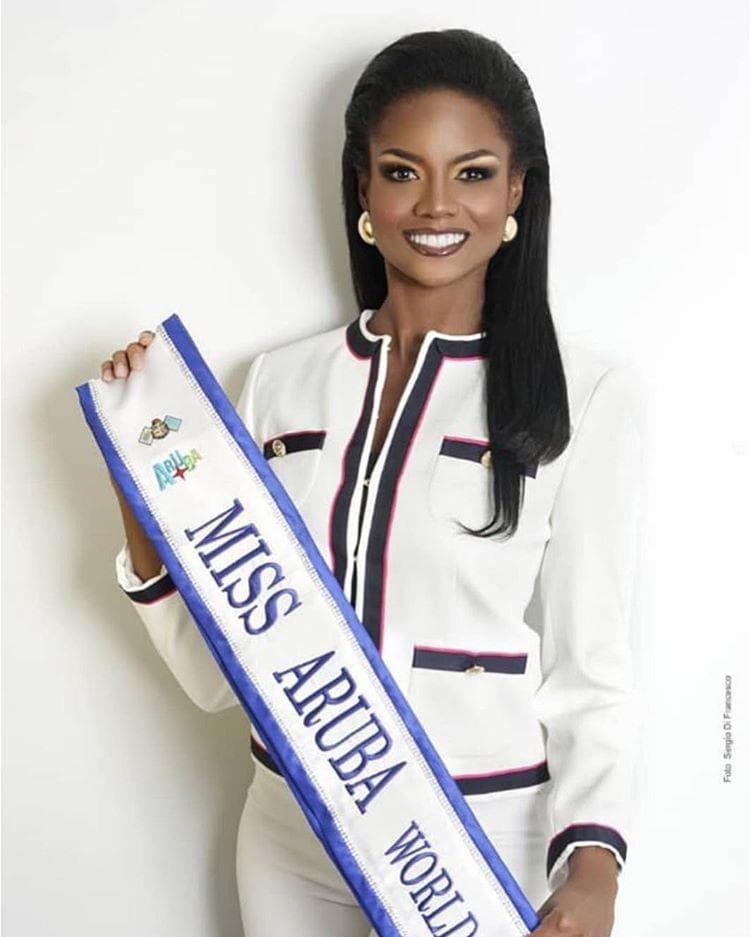 Nurianne Arias Helder Miss World Aruba 2018, Miss World 2018 Contestant (Photo Credits: Miss World/ Candidate Official FaceBook/ Instagram)