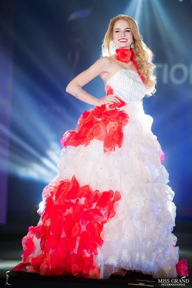 Natasja Kunde Miss Grand Denmark 2018, Finalist Miss Grand International 2018 at National Costume Competition (Photo Courtesy: MGI Official)