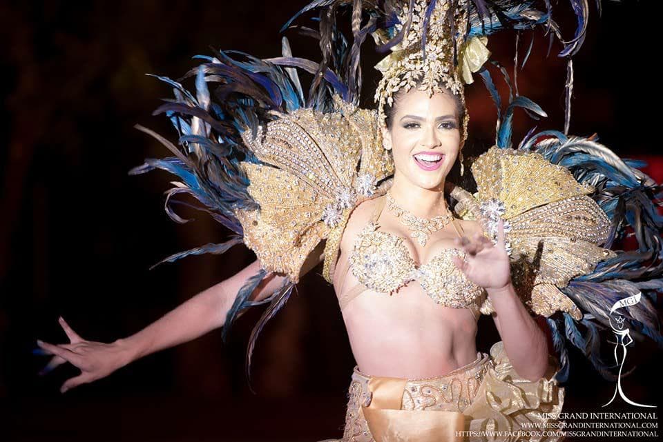 Paula Gomes from Brazil - Finalist Miss Grand International 2015 in National Costume (Photo Credit: MGI Official)