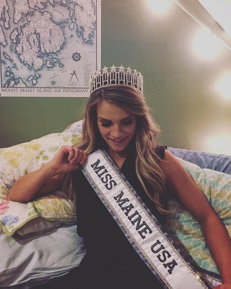 Marina Gray Miss Maine USA 2018 for Miss USA 2018 (Photo Credit: Miss USA/ Contestant Official FaceBook/Instagram)
