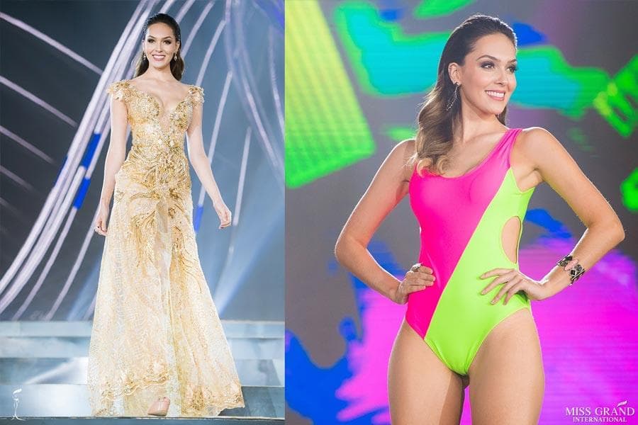 Gabrielle Vilela Miss Grand Brazil 2018, Finalist Miss Grand International 2018 at Preliminary Competition (Photo Courtesy: MGI Official)