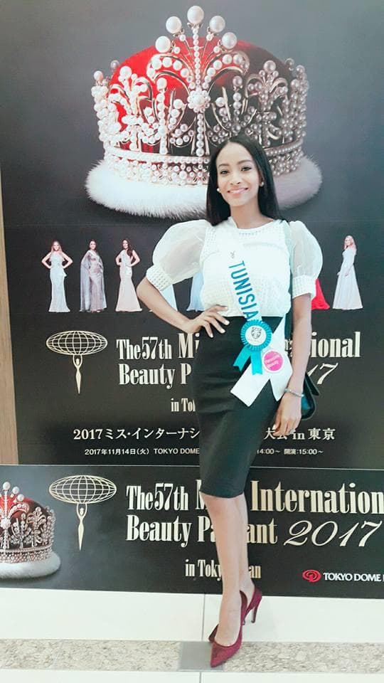 Khawla Saad Miss International Tunisia 2017