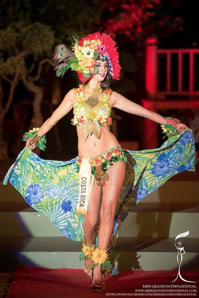 Mariela Aparicio from Costa Rica - Finalist Miss Grand International 2015 in National Costume (Photo Credit: MGI Official)