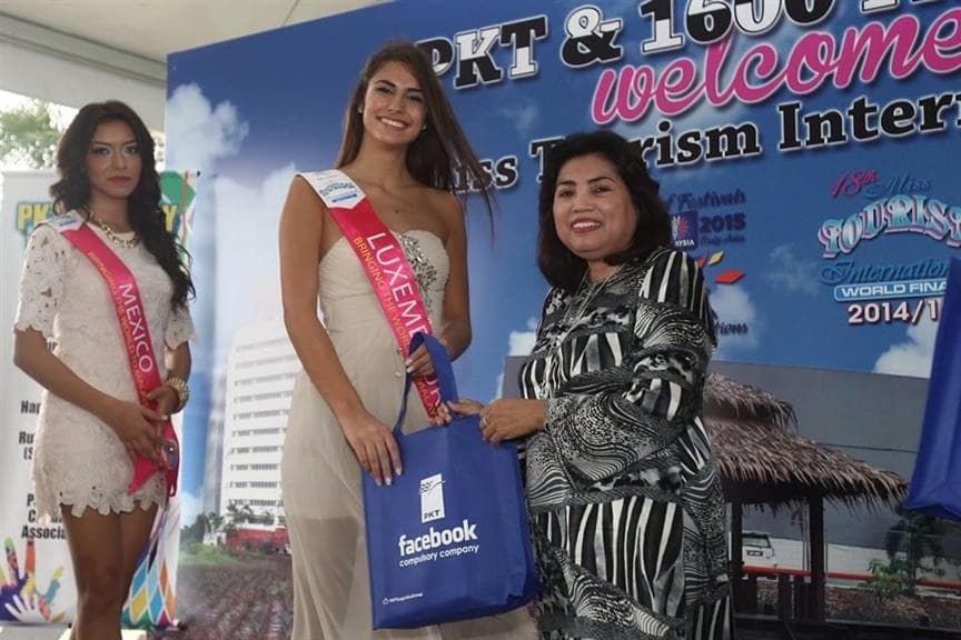 Vonesa Alijaj Miss Tourism Luxembourg 2014