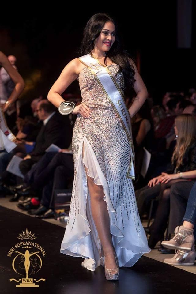 Nicole Tsai A Woen Contestant from Suriname in Long Gown for Miss Supranational 2015 (Photo Credits: Miss Supranational Official)