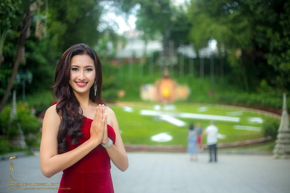 Khloem Sreykea Miss Grand Cambodia 2017 Contestant for Miss Grand International 2017 (Photo Courtesy: Miss Grand International/ Contestant Official FaceBook)