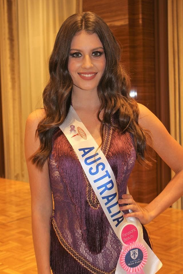 Emily Tokić Miss International Australia 2018, Finalist Miss International 2018 (Photo Source: Miss International Organization)