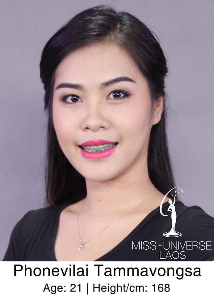 Phonevilai Tammavongsa Miss Universe Laos 2017 Finalist (Photo Courtesy - missuniverselaos/ facebook)