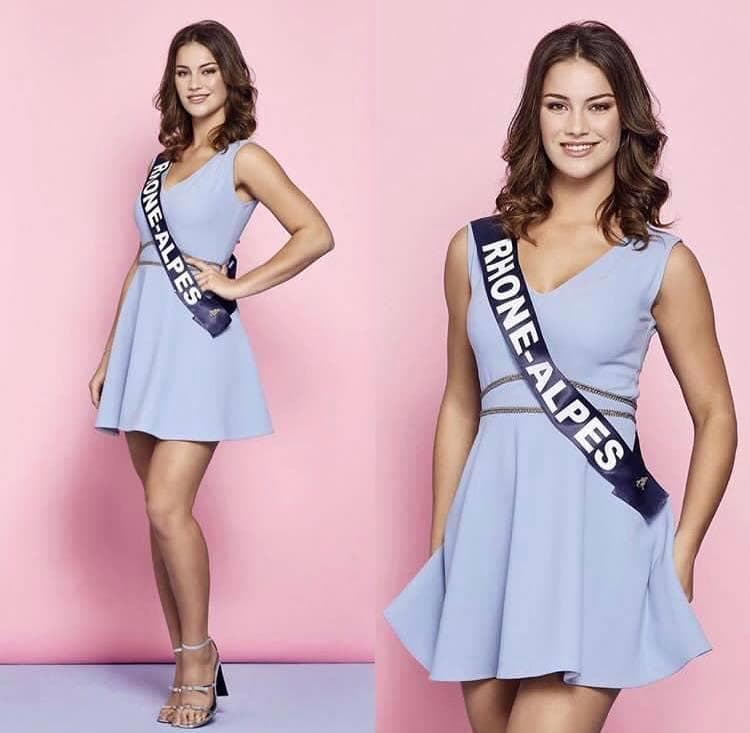Pauline laniro Miss Rhône-Alpes 2018, Finalist Miss France 2019 (Photo Credits: Miss France/ Contestant Official FaceBook)