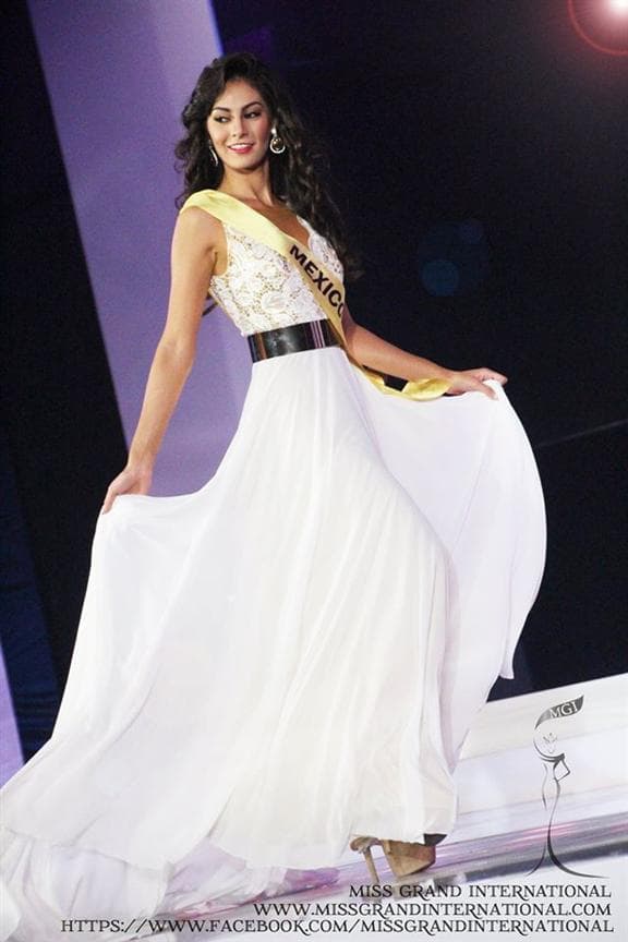Marsha Ramirez (Mexico) Evening Gown Photo Courtesy Miss Grand International 2014