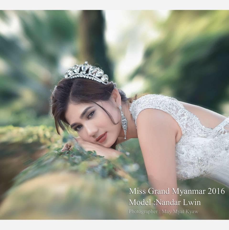 Nandar Lwin Miss Grand Myanmar 2016 (Photo Credit: Official Facebook/ Miss Grand International Organization)