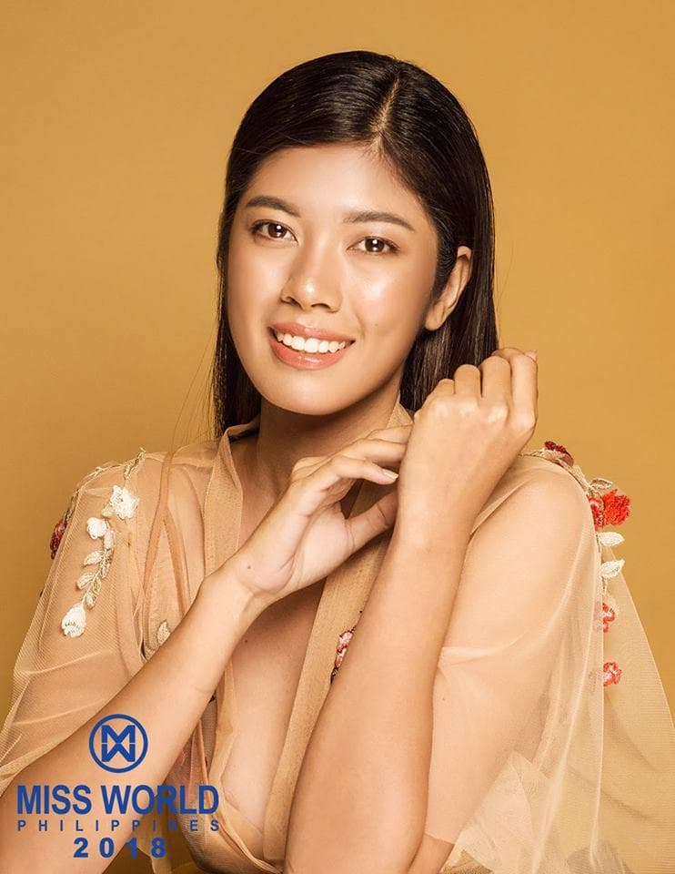 Maria Divine Angela Veranga - Miss World Philippines 2018 Finalist (Photo Courtesy: Miss World Philippines Official FaceBook)