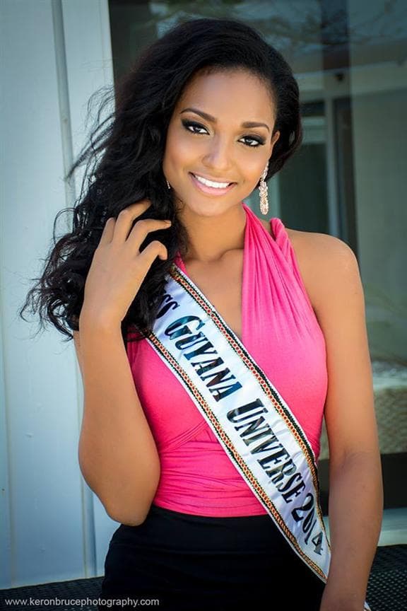 Niketa Barker Miss Universe Guyana 2014