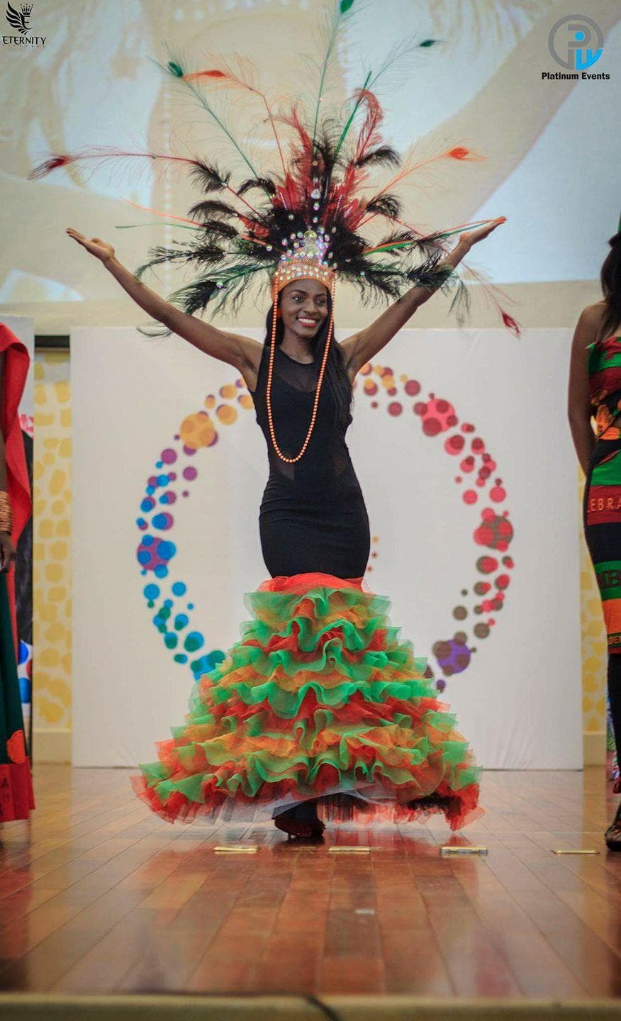 Mary Chibula Miss World Zambia 2017 - Finalist Miss World 2017 (Photo Courtesy: Miss World/ Facebook Official)
