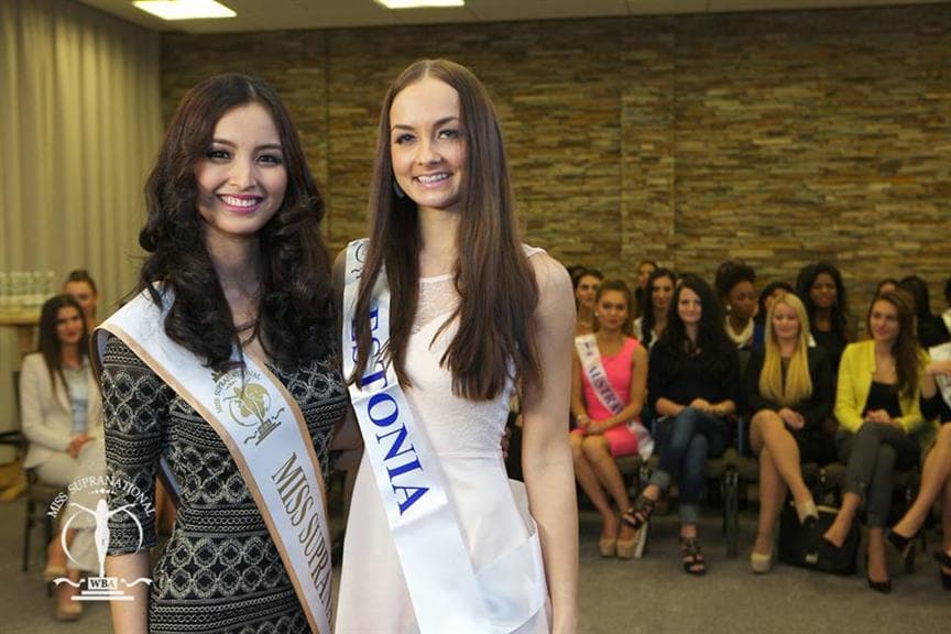 Helena Hanni (Estonia) Miss Supranational 2014 Sash Ceremony