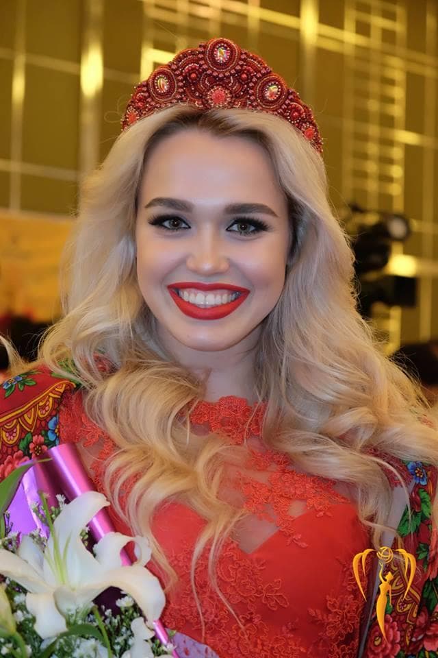 Daria Kartyshova Miss Earth Russia 2018, Finalist Miss Earth 2018 at National Costume Competition (Photo Courtesy: Miss Earth Facebook Official)