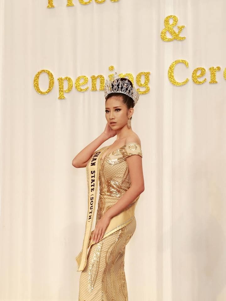 Engyin Phoo Miss Shan State (South) - Finalist Miss Golden Land Myanmar 2018 (Photo Courtey: MGLM Official)