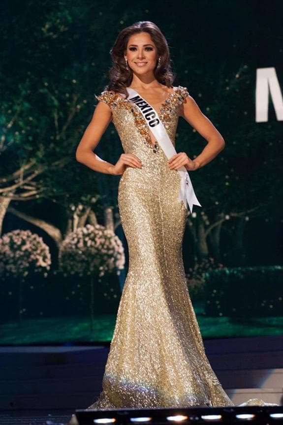 Josselyn Garciglia Miss Universe Mexico 2014 Evening Gown
