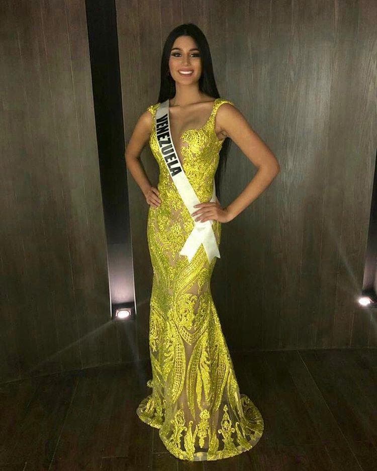 Sthefany Yoharlis Gutiérrez Gutiérrez Miss Universe Venezuela 2018, Miss Universe 2018 Contestant (Photo Courtesy: Miss Universe/Candidate FaceBook/ Instagram)