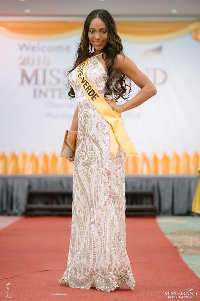 Prissy Gomes Miss Grand Cape Verde 2018, Finalist Miss Grand International 2018 (Photo Courtesy: MGI Official)