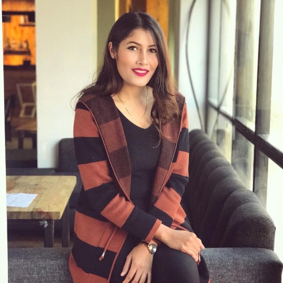 Sandhya Adhikari Miss Nepal 2018 Contestant No. 5 (Photo Credit: Miss Nepal/ Candidate Official FaceBook/ Instagram)