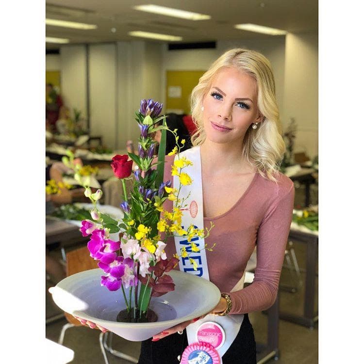 Izabell Hahn Miss International Sweden 2018, Finalist Miss International 2018 (Photo Source: Miss International Organization)