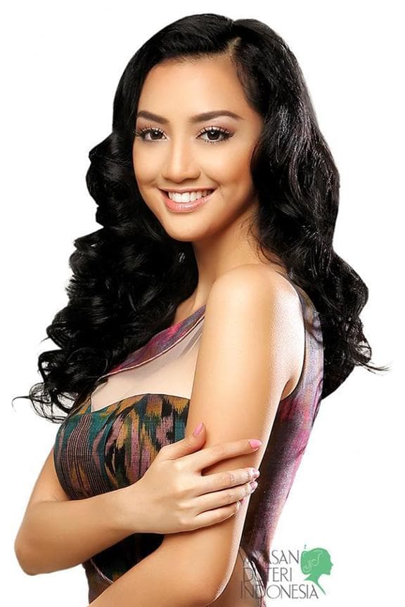 Elfin Pertiwi Rappa (Indonesia) for Miss International 2014
