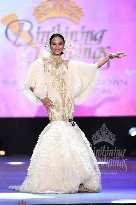 Danita Joan Ruazol Binibini 32 in National Costume during Fashion Show ( Photo credits - Binibining Official)