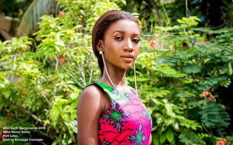 Alma Nancy Sesay Miss Earth Sierra Leone 2018, Finalist Miss Earth 2018 (Photo Courtesy: Miss Earth/ Candidate Official FaceBook/ Instagram)