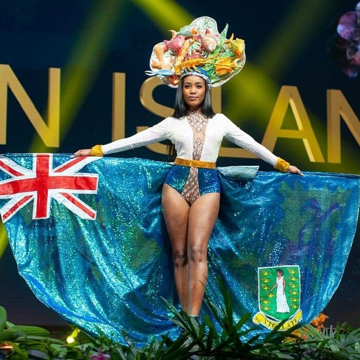 A’yana Keshelle Phillips Miss Universe British Virgin Islands 2018, Miss Universe 2018 Contestant at National Costume Competition (Photo Courtesy: Miss Universe/Candidate FaceBook/ Instagram)