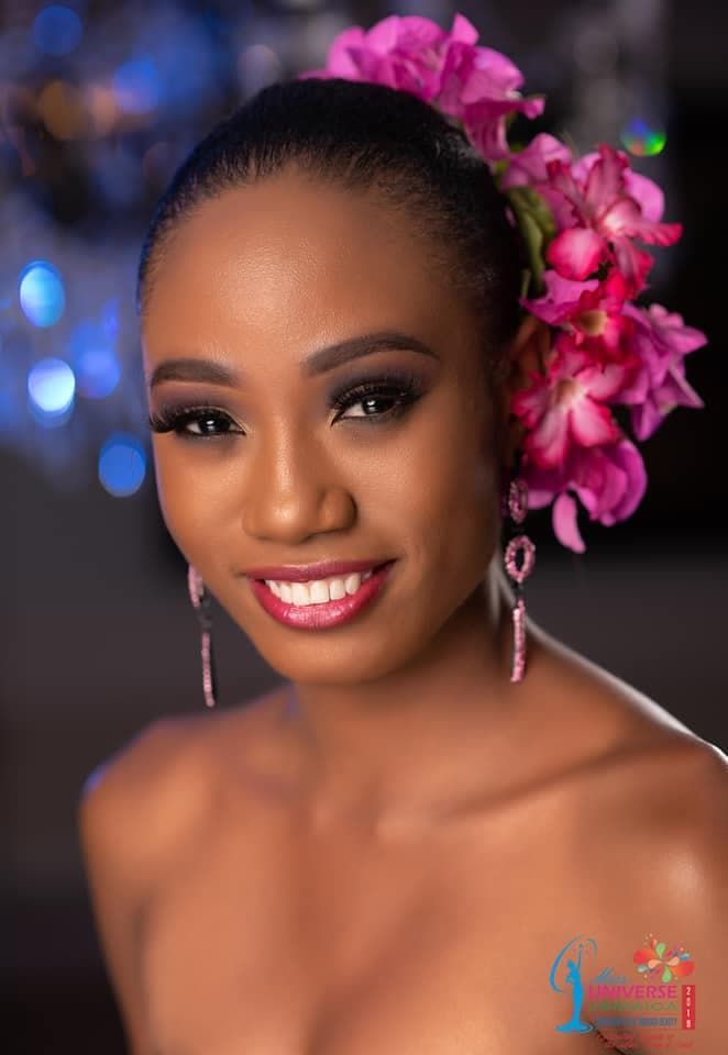 Chavelle Williams - Contestant for Miss Universe Jamaica 2018 (Photo Courtesy: MU Jamaica Official)