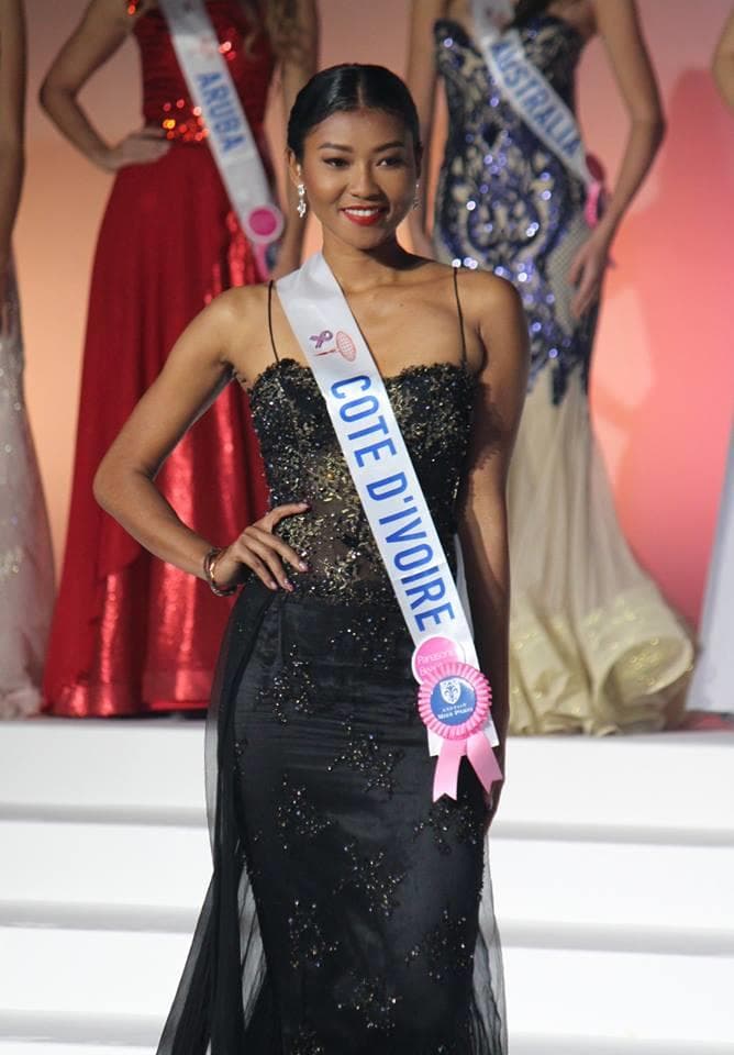 Jemima Gbato Miss International Côte d'Ivoire 2018, Finalist Miss International 2018 (Photo Source: Miss International Organization)
