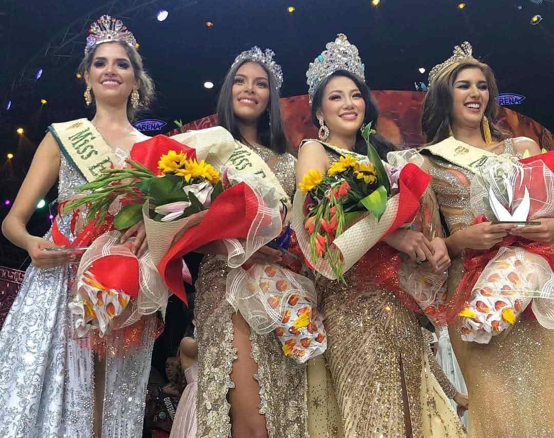 Phương Khánh Nguyễn winner Miss Earth 2018 with her court