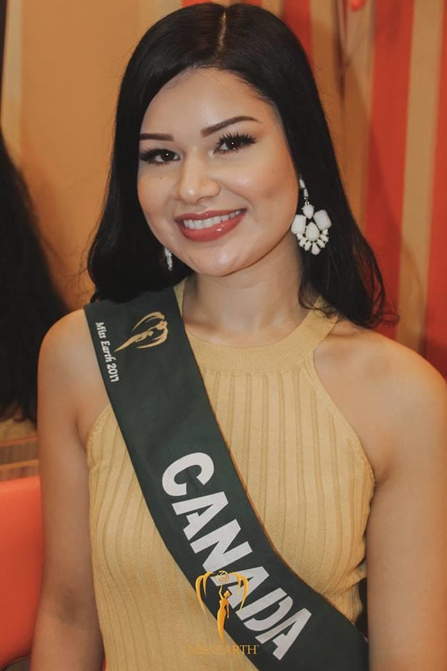 Jacqueline Juntilla Marsh Miss Earth Canada 2017 - Finalist for Miss Earth 2017 (Photo Courtesy:Miss Earth Official)