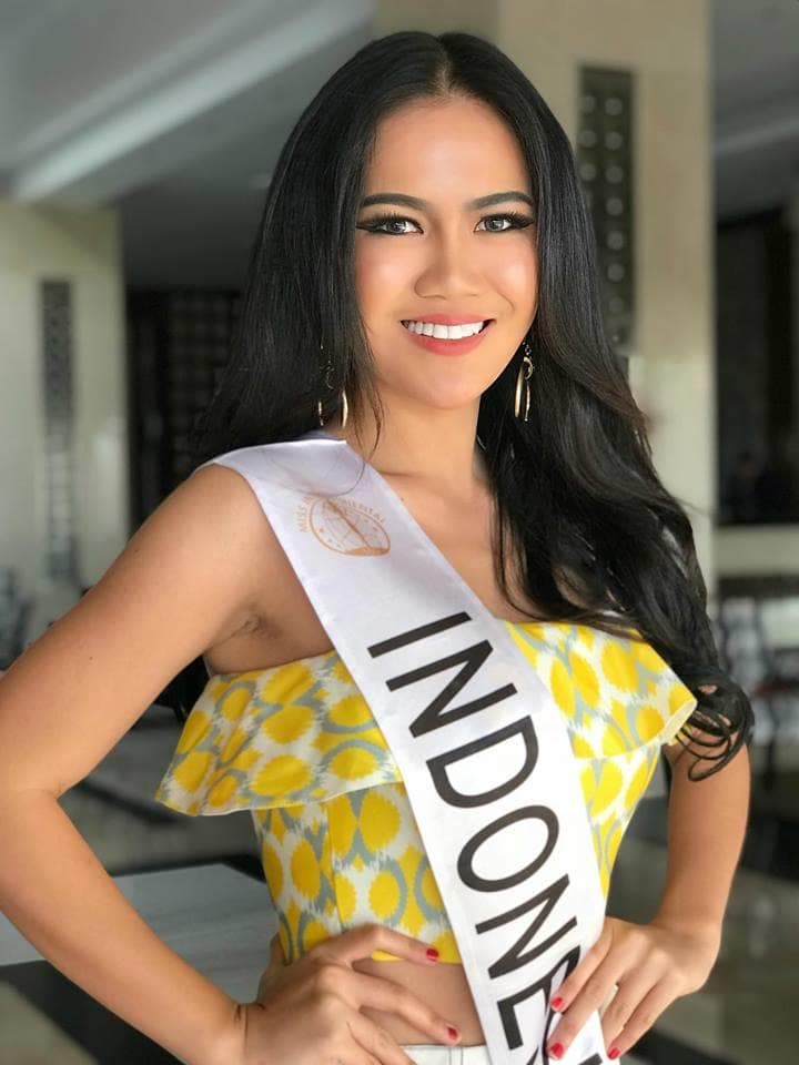 Alicia Beverly Weley Miss Intercontinental Indonesia 2017 (Photo Credit: Miss Intercontinental/ Contestant FaceBook Official)
