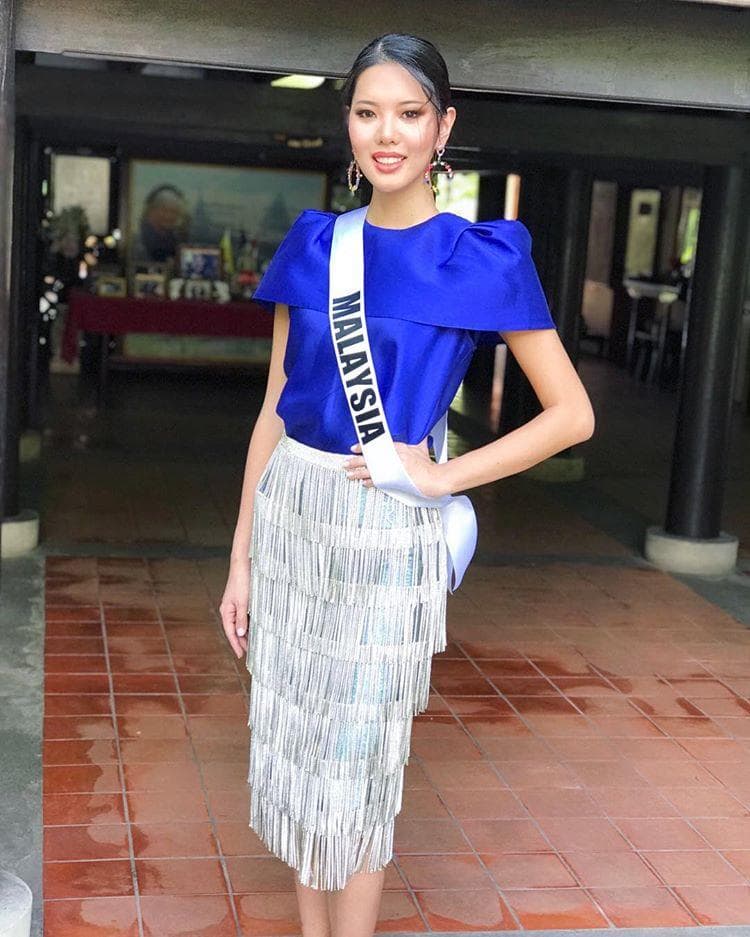 Jane Teoh Jun Miss Universe Malaysia 2018, Miss Universe 2018 Contestant (Photo Courtesy: Miss Universe/Candidate FaceBook/ Instagram)
