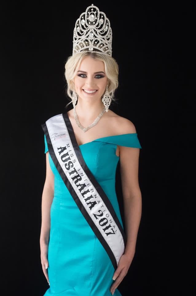 Amber Dew Miss International Australia 2017