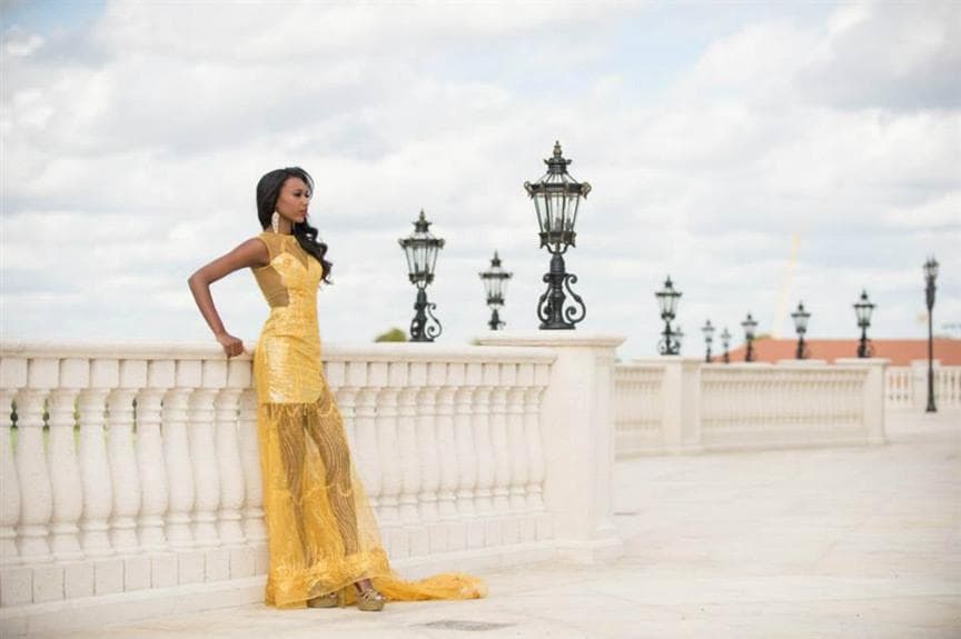 Christie Desir Miss Universe Haiti 2014