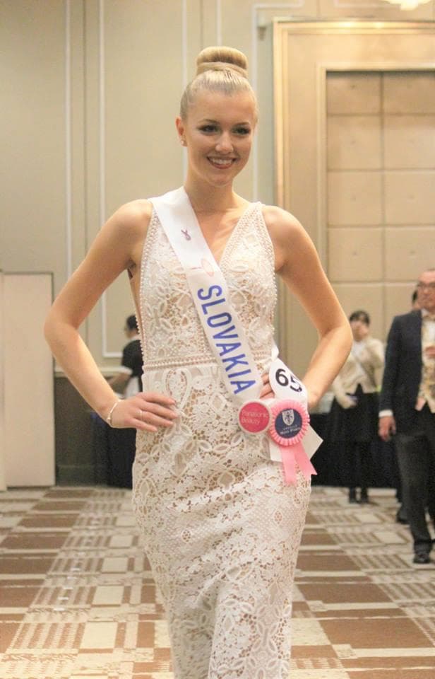 Radka Grendová Miss International Slovakia 2018, Finalist Miss International 2018 (Photo Source: Miss International Organization)
