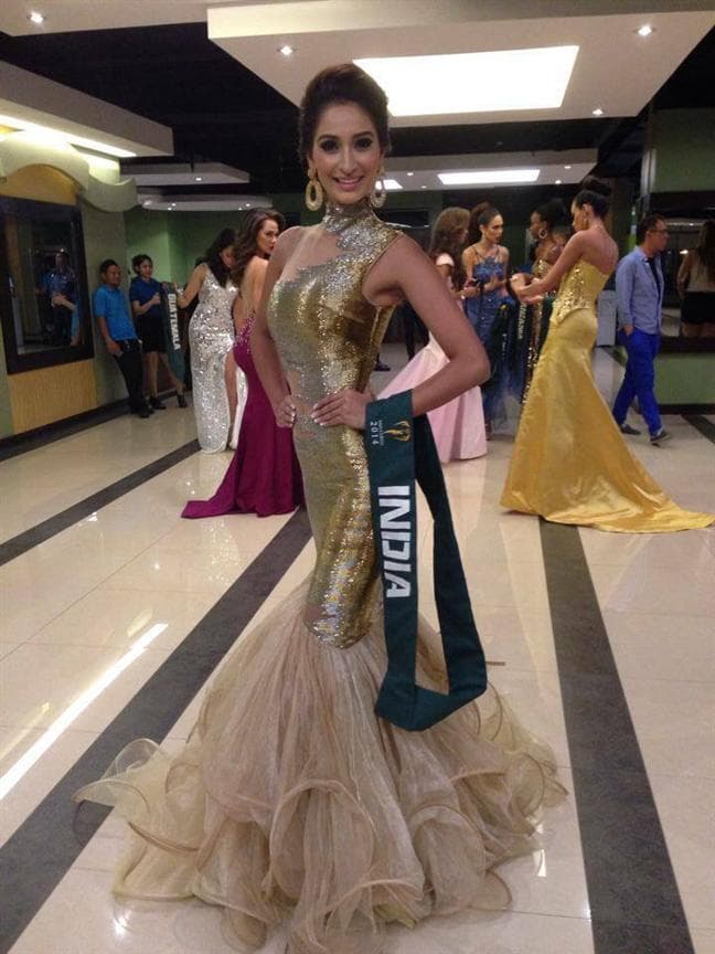 Alankrita Sahai Winner of Evening Gown Competition Group 1