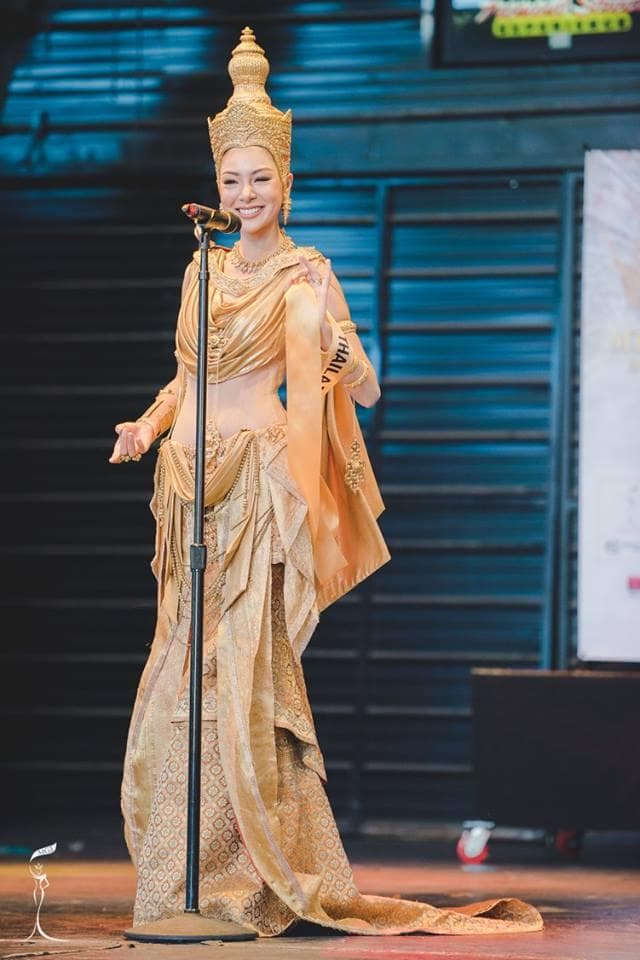 Supaporn Malisorn Miss Grand Thailand 2016 in National Costume (Photo Credit: Official Facebook/ Miss Grand International Organization)