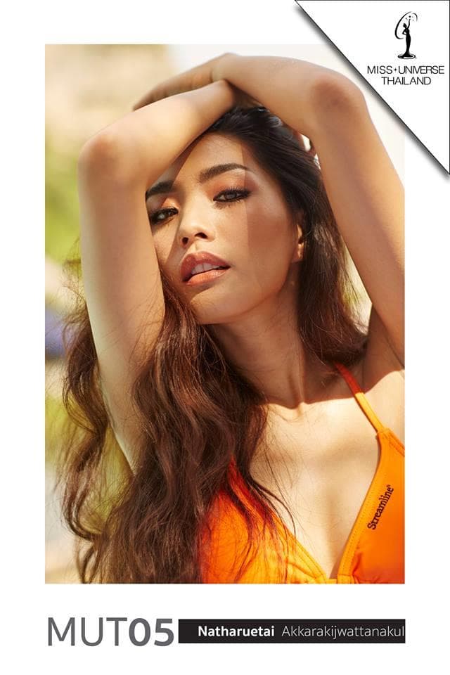 #MUT05 Natharuetai Akkarakijwattanakul (นัทธ์หฤทัย อัครกิจวัฒนากุล) - Finalist Miss Universe Thailand 2018 (Photo Courtesy: MU Thailand Official/ FaceBook)