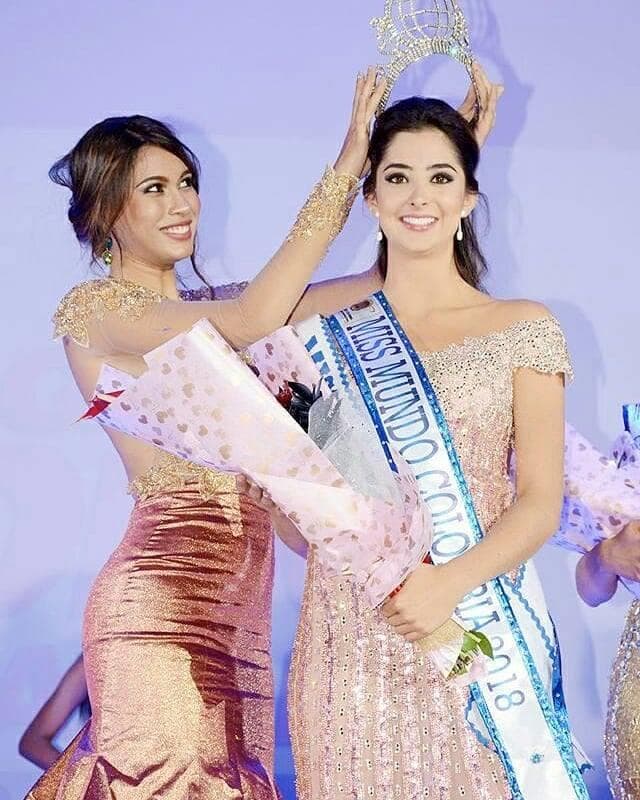 Laura Osorio Hoyos Miss Mundo Medellín 2018 - winner Miss Mundo Colombia 2018/ Miss World Colombia 2018