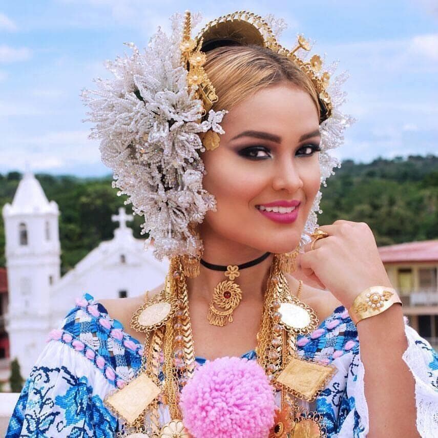 Evelyn Yahinis Hernández Marín from Isla Barro Colorado Finalist Señorita Panama 2017 (Photo Credits: Miss Panama Organization/ Facebook Official)