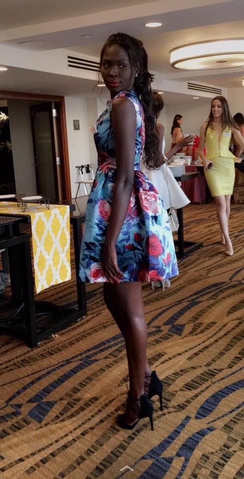 Akuany Ayuen Jongkuch Contestant from South Sudan for Miss World 2016 (Photo Credits: Facebook Official)
