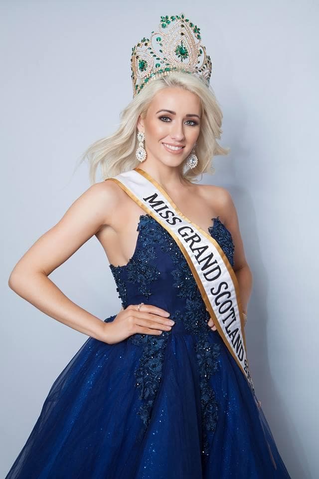 Amy Meisak Miss Grand Scotland 2017 Contestant for Miss Grand International 2017 (Photo Courtesy: Miss Grand International/ Contestant Official FaceBook)